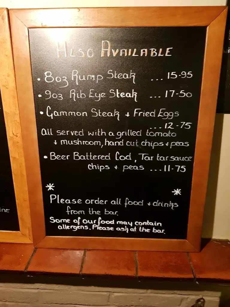 Menu_The Chequers_Watlington_imagen_4