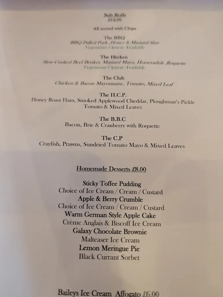 Menu_The Fox & Hounds_Watlington_image_2