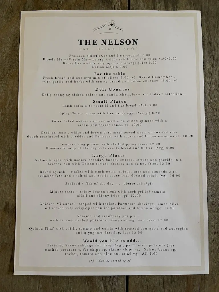 Menu_The Lord Nelson Pub_Watlington_image_4
