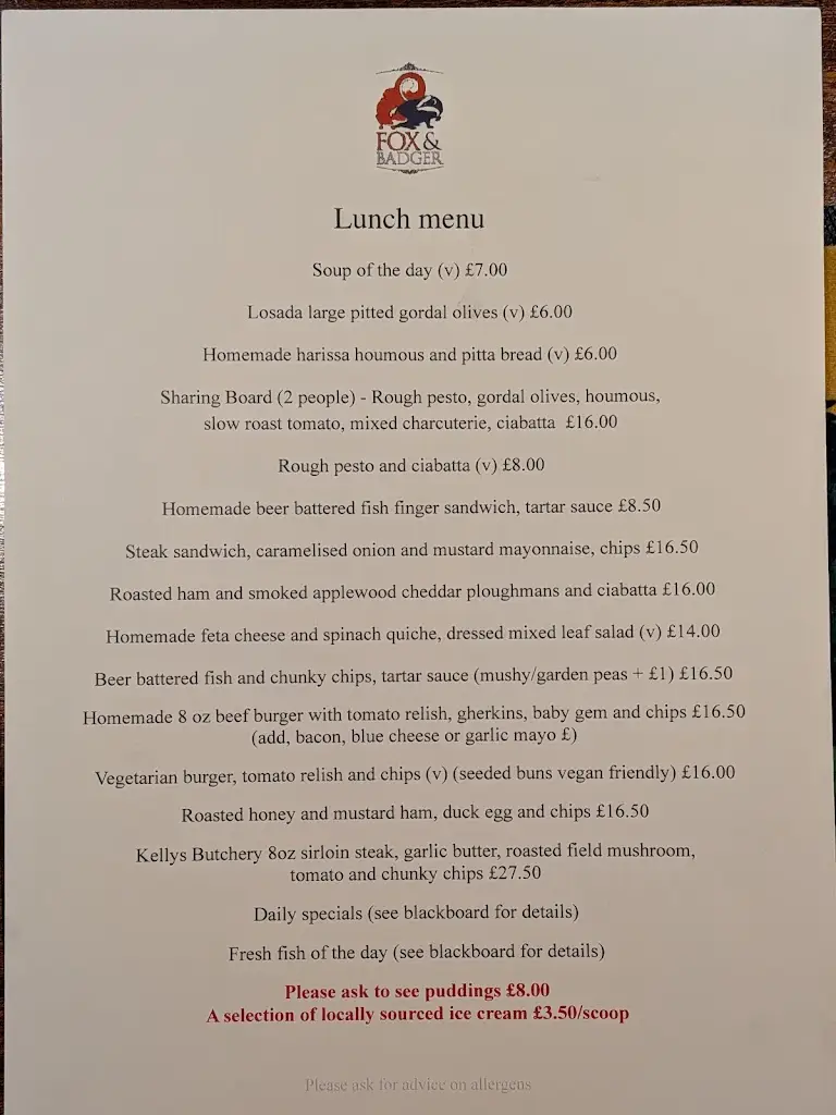 Menu_Fox & Badger_Wellow_image_1