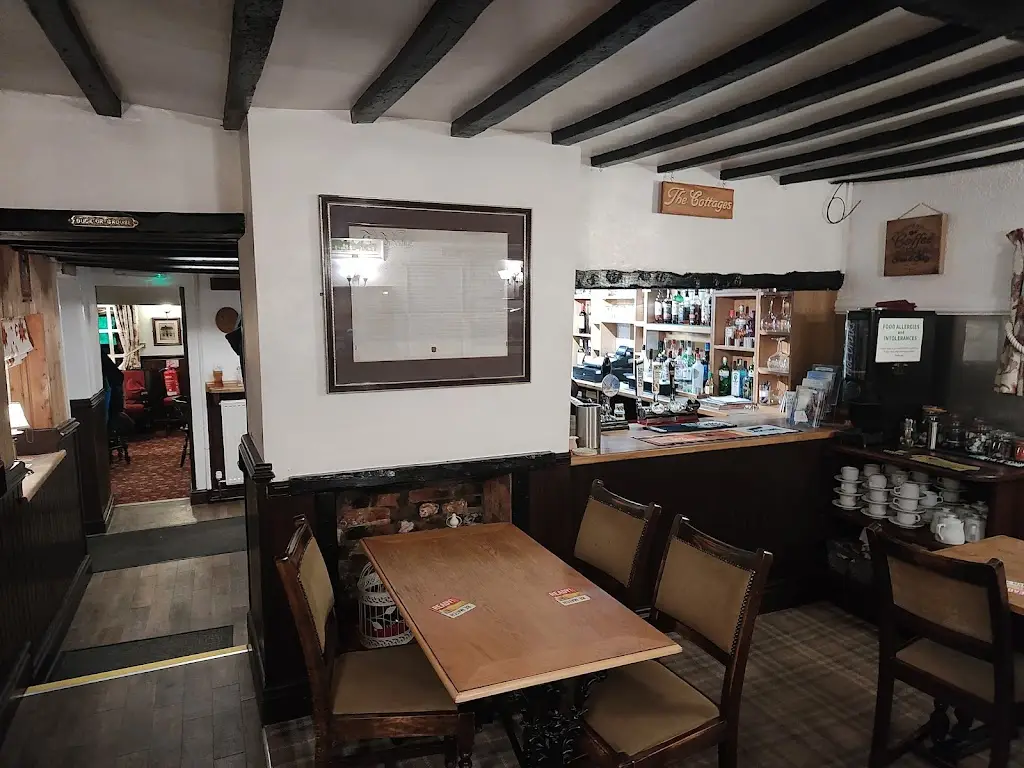 Olde Red Lion restaurant in Wellow