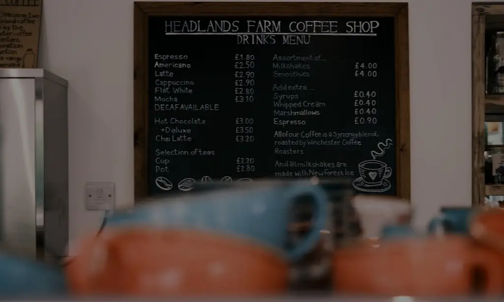Menu_Headlands Farm Coffee Shop West Wellow_Wellow_immagine_1