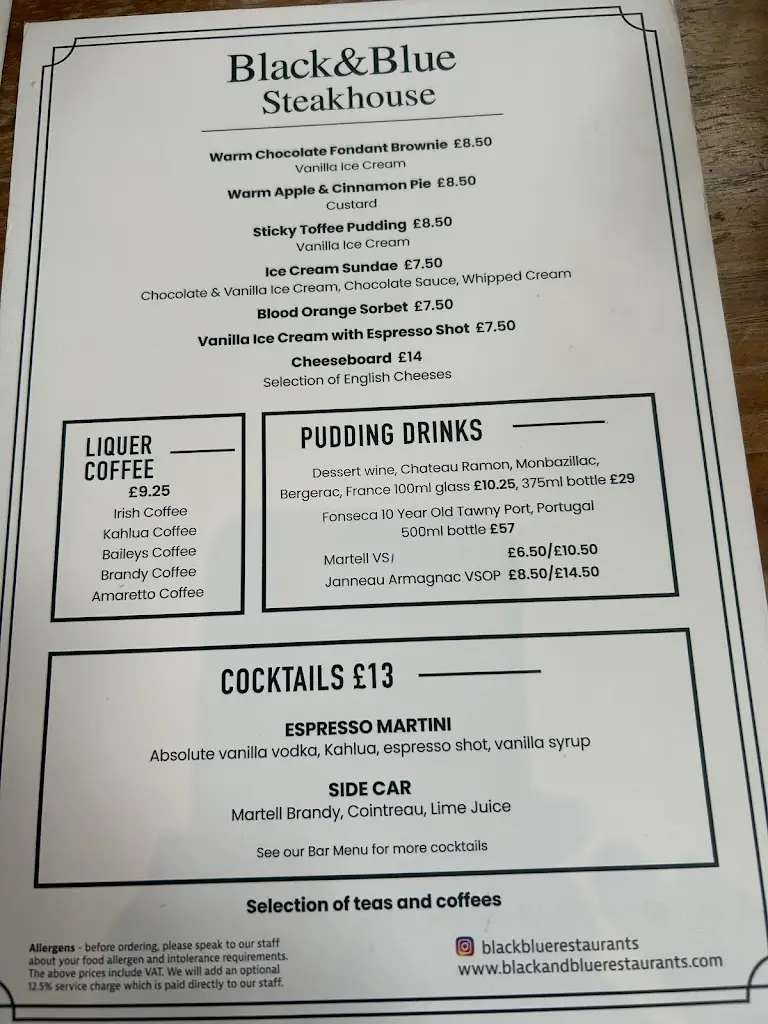 Menu_Black & Blue Waterloo_Waterloo_image_1