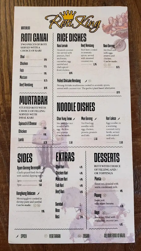 Menu_Roti King Waterloo_Waterloo_image_1
