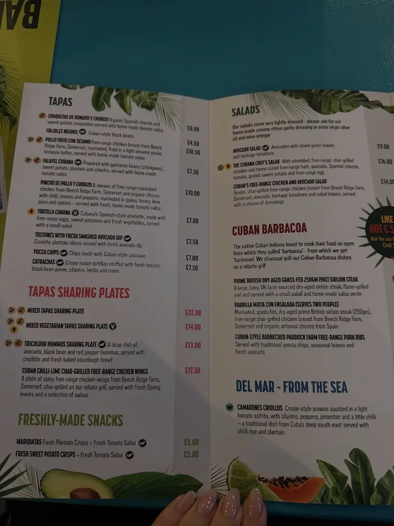 Menu_Cubana - Bar-Restaurant_Waterloo_image_1
