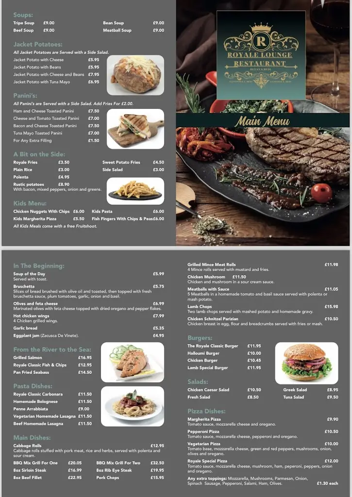 Menu_Royale Lounge Restaurant_Wellingborough_image_1