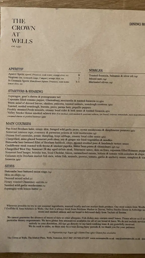 Menu_The Crown at Wells and Anton's Bistrot_Wells_image_3