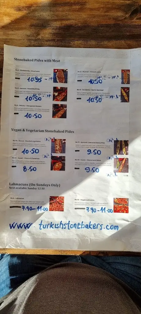 Menu_Turkish Stonebakers_Wellesbourne Mountford_image_2