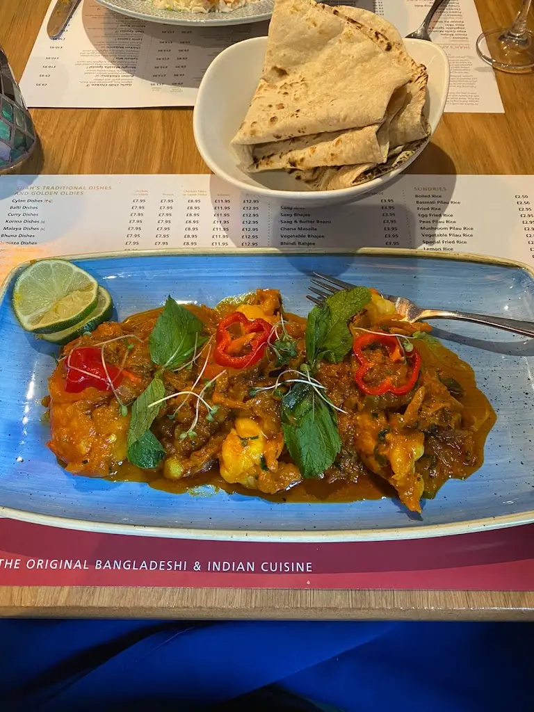 Menu_Shah's_Wellesbourne Mountford_image_6