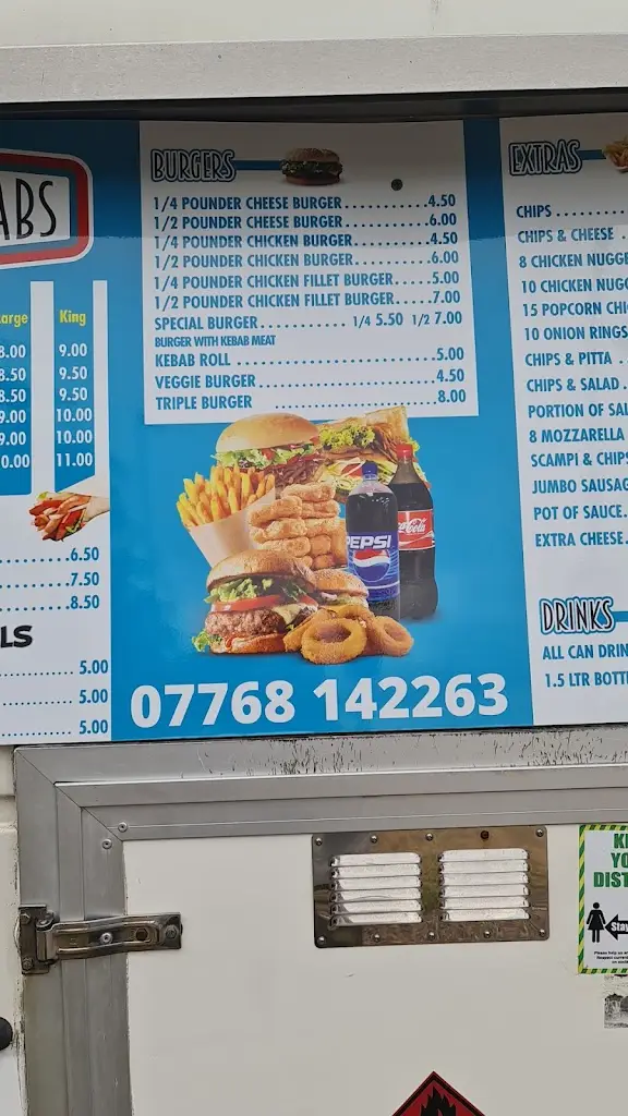 Menu_'Best Kebab' Van_Wellesbourne Mountford_image_3