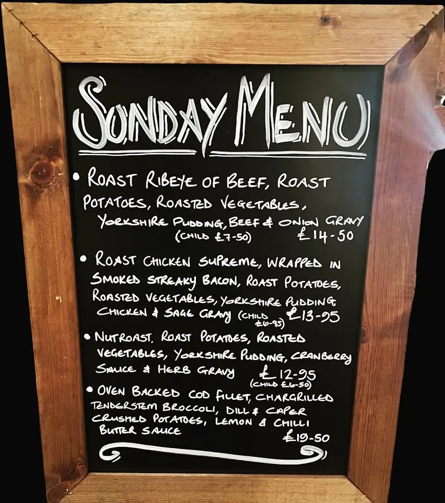 Menu_Granville Arms - Barford_Wellesbourne Mountford_image_3