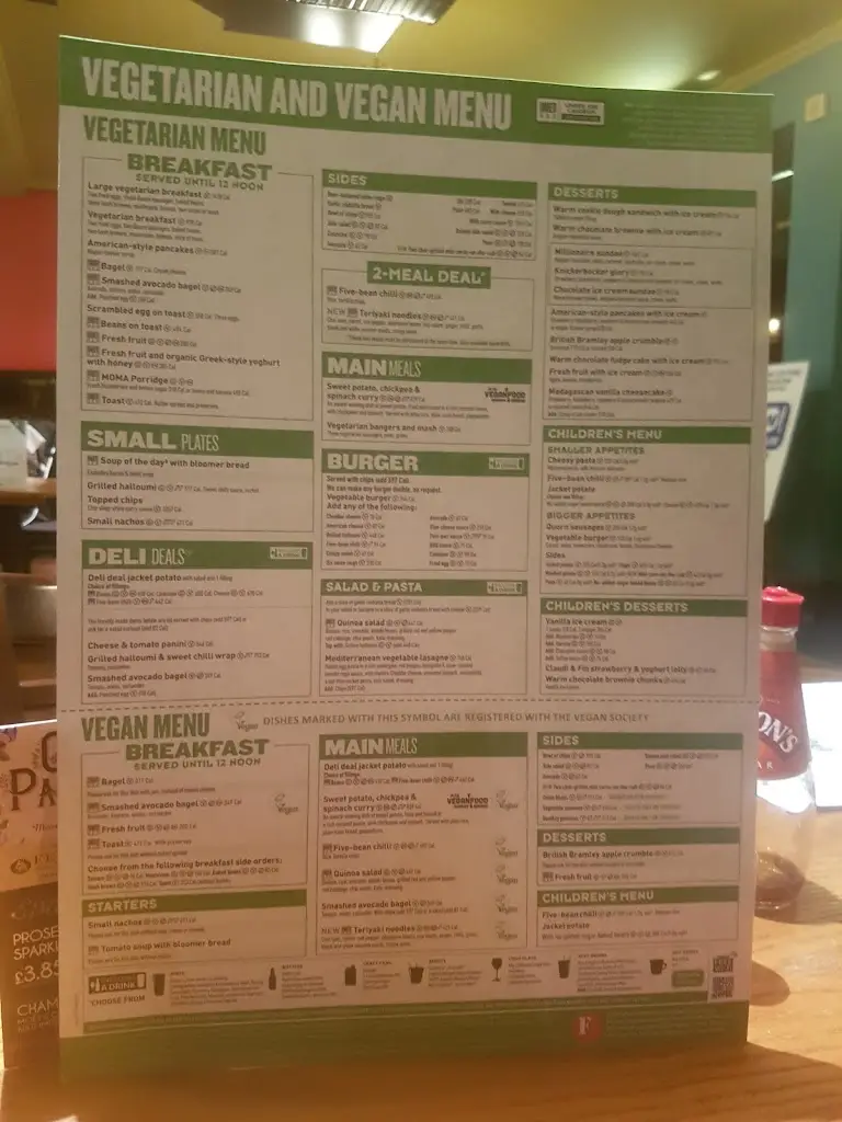 Menu_The Royal Tiger - JD Wetherspoon_Wednesfield_immagine_4