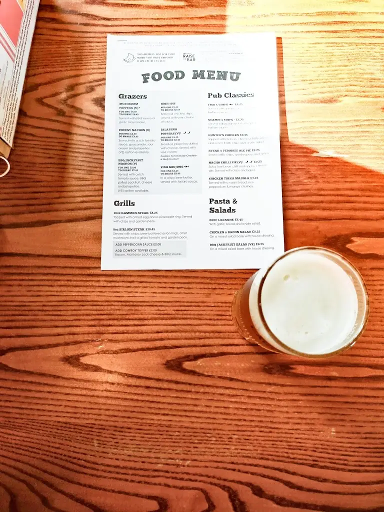 Menu_Spread Eagle Wednesfield_Wednesfield_image_4