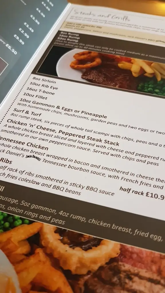 Menu_Navigation Inn_Wednesfield_imagen_1