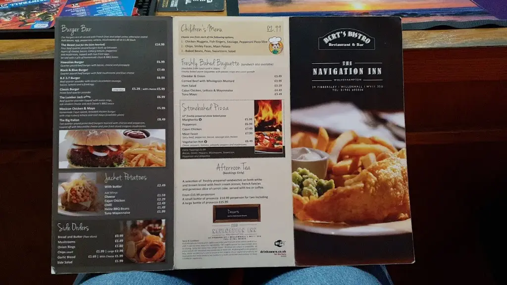 Menu_Navigation Inn_Wednesfield_imagen_2