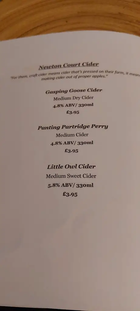 Menu_Jules Restaurant_Weobley_immagine_2