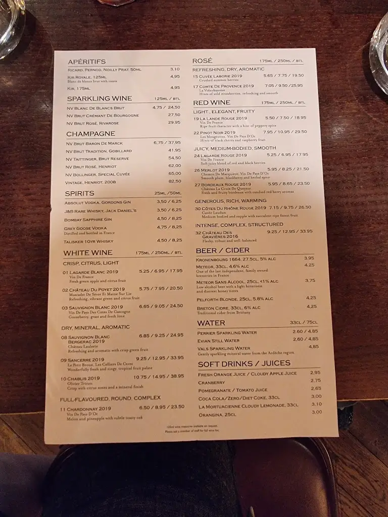 Menu_Côte West Bridgford_West Bridgford_image_3