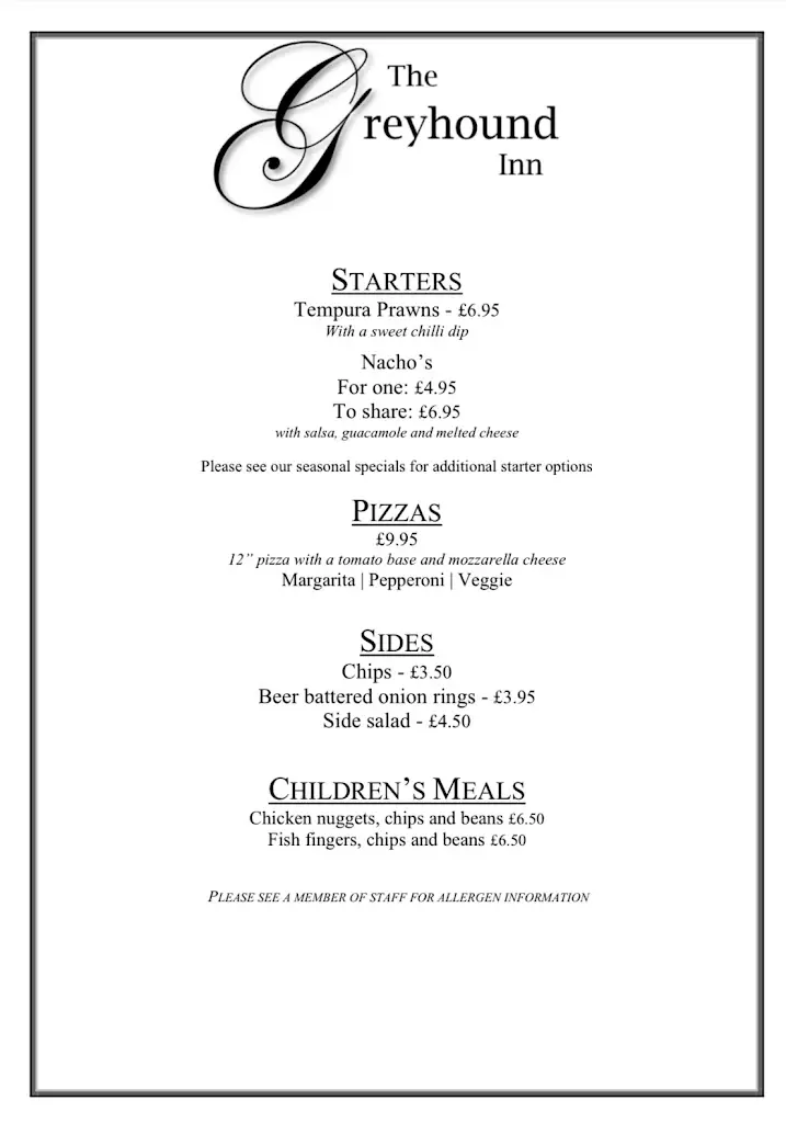 Menu_The Greyhound Inn_Bedale_image_3