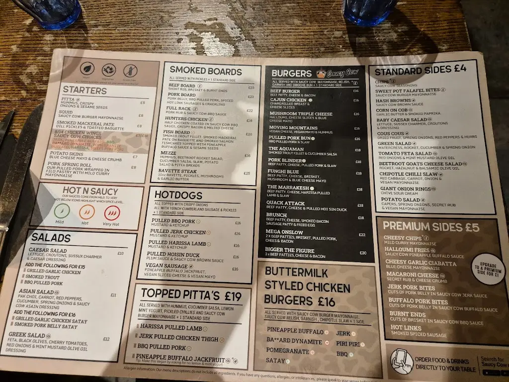 Menu_Onslow Arms_West Clandon_imagen_3