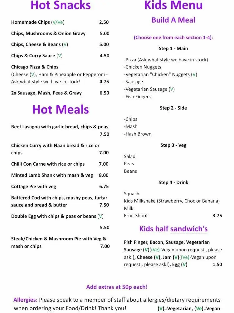 Menu_The New Maltings Cafe Wem_Wem_image_1