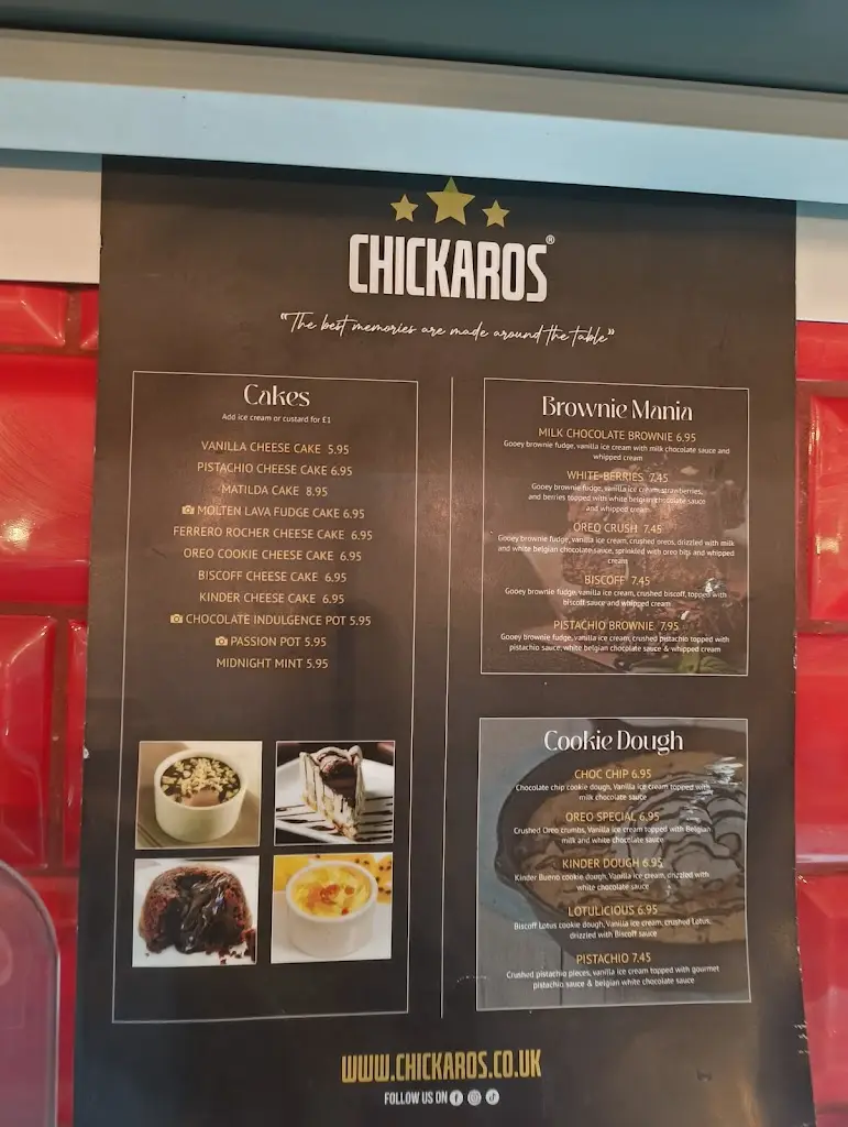Menu_Chickaros West Bromwich_West Bromwich_immagine_4