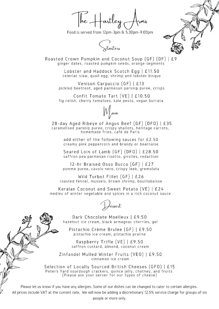 Menu_The Hartley Arms_West Berkshire_image_2