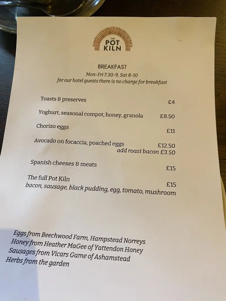 Menu_The Pot Kiln_West Berkshire_image_1