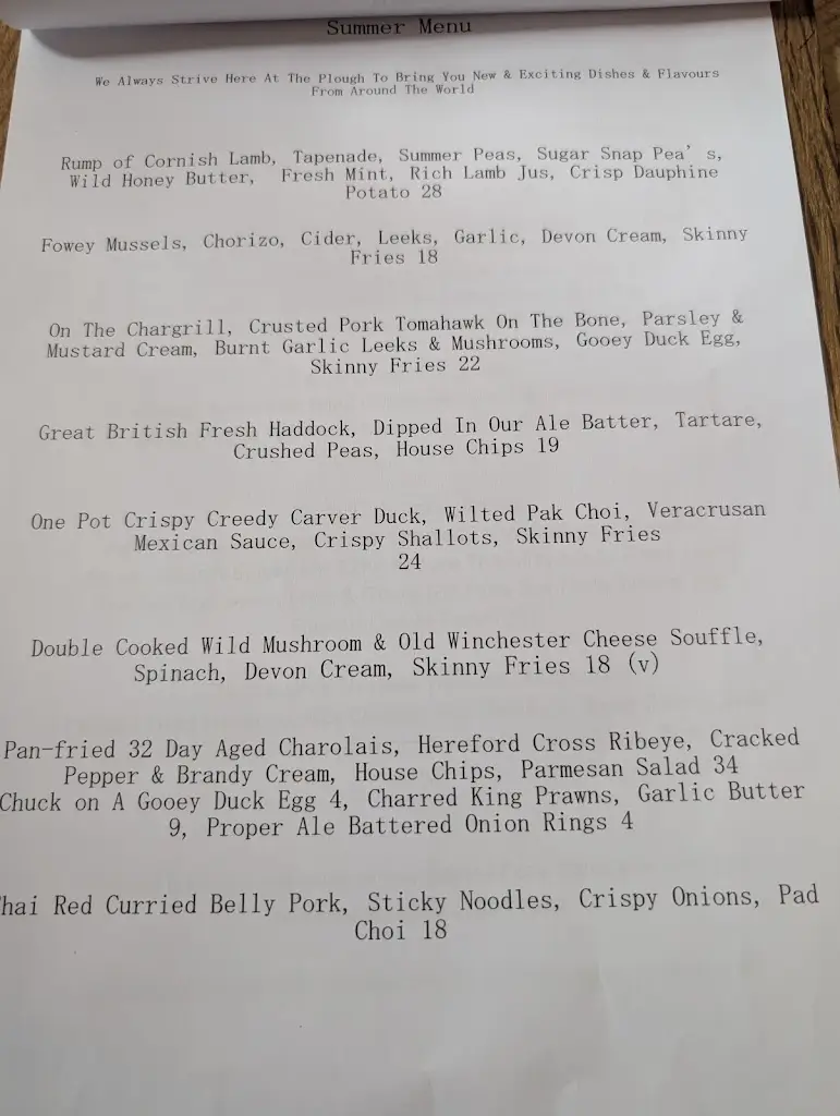 Menu_The Eastbury Plough_West Berkshire_image_4