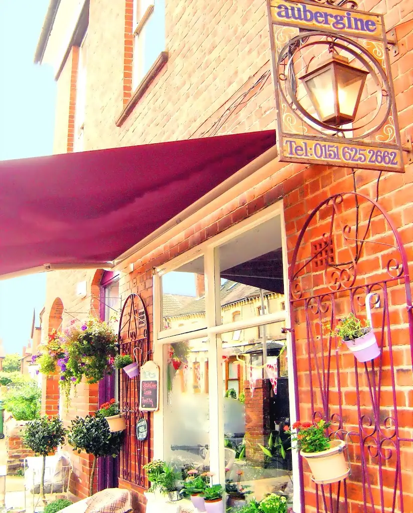 Aubergine Café restaurant in West Kirby