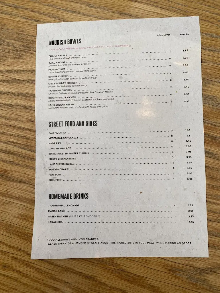 Menu_Pali Kitchen_West Thurrock_image_1