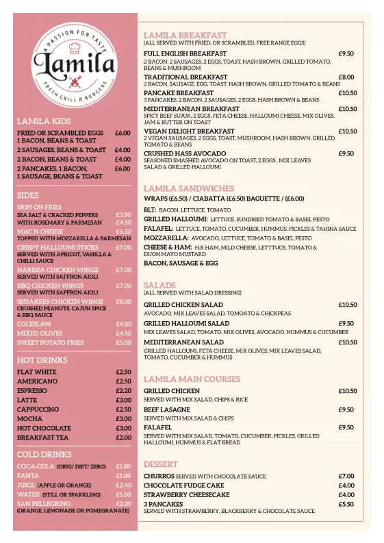 Menu_Lamila Bistro_West Molesey_image_2