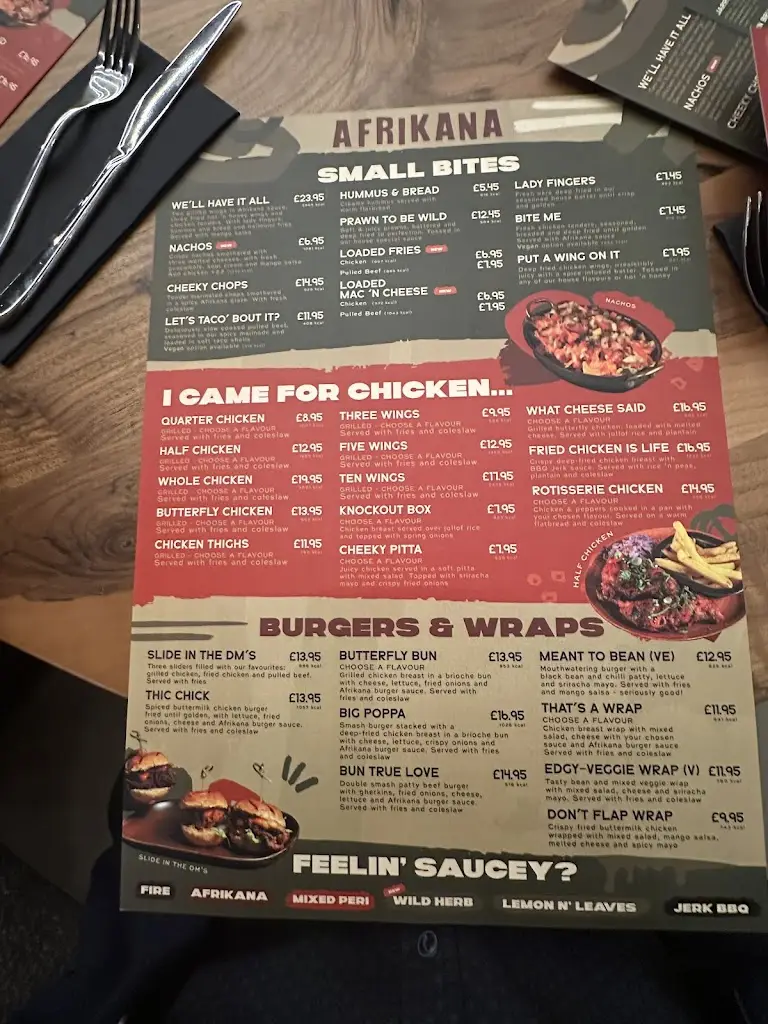 Menu_Afrikana Wembley_Wembley_image_4