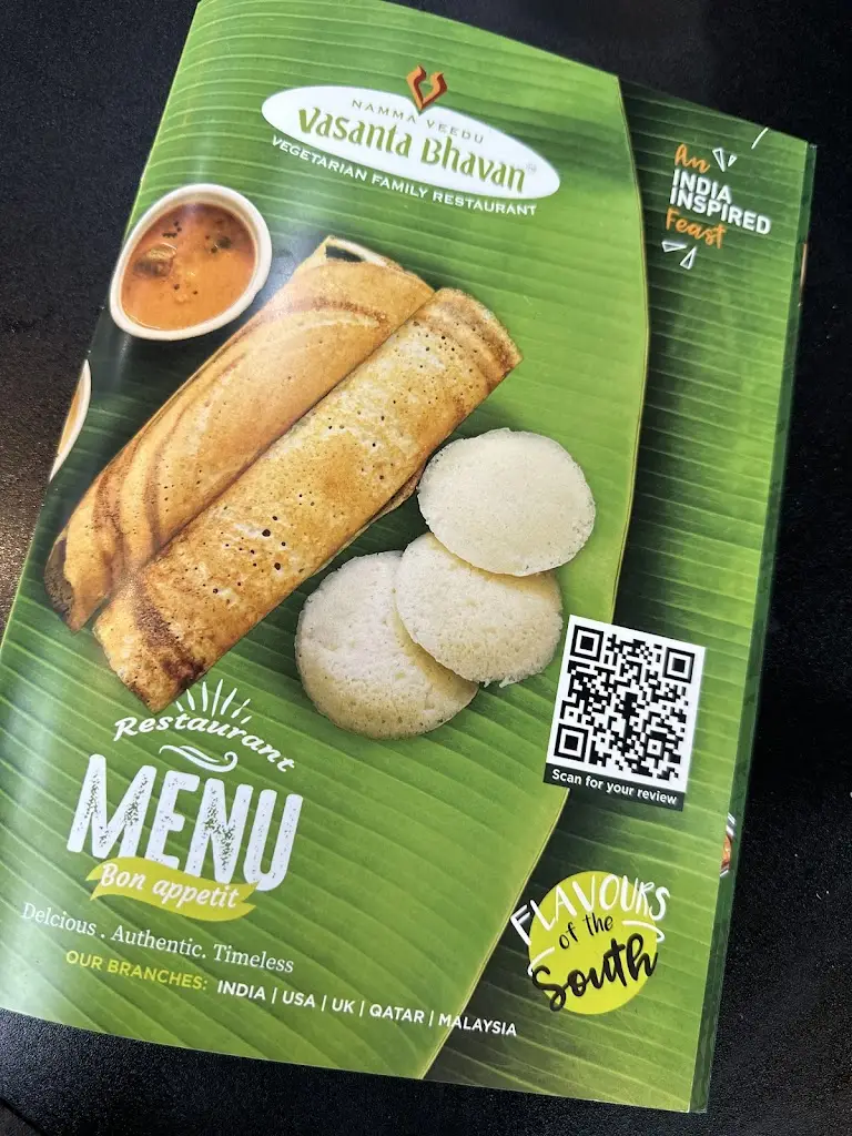 Menu_Vasanta Bhavan Wembley | Indian Pure Veg Restaurant_Wembley_image_7