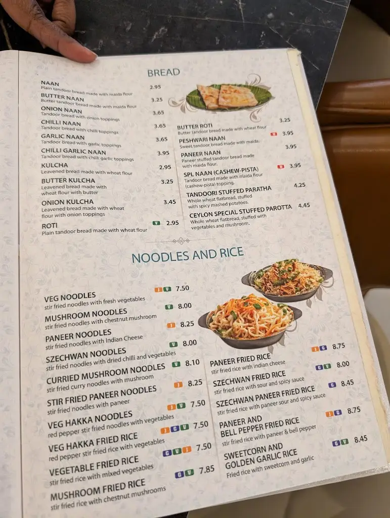 Menu_NK Arya Bhavan Wembley_Wembley_image_2