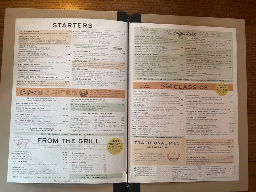 Menu_Red Rover_West Wellow_image_4