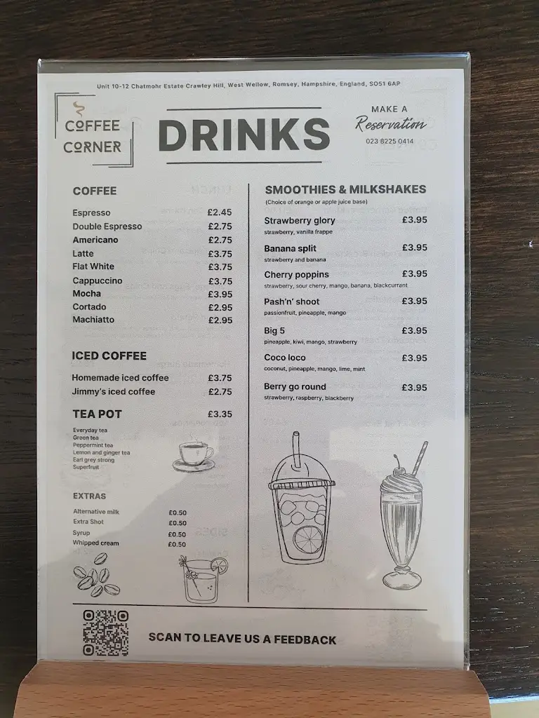 Menu_Coffee Corner_West Wellow_image_4