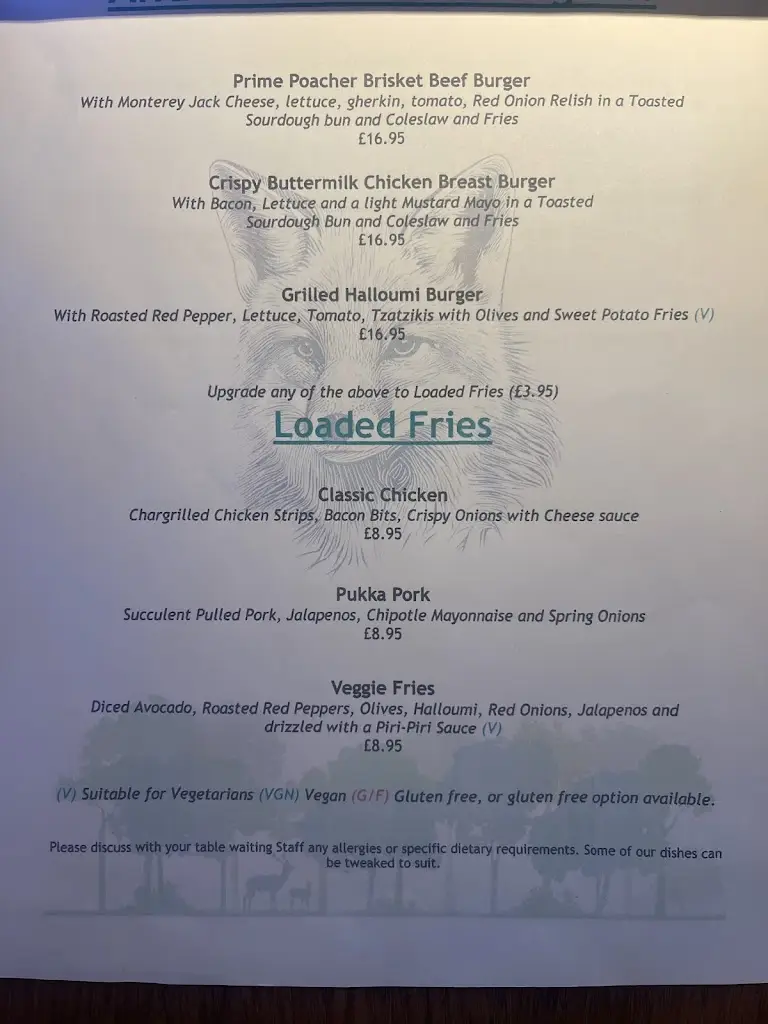 Menu_The Landford Poacher_West Wellow_immagine_2