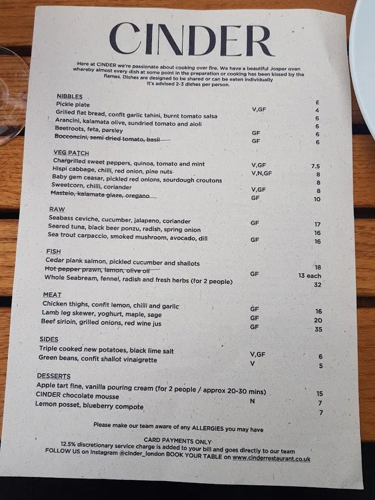 Menu_Cinder - Belsize Park_Belsize Park_image_1