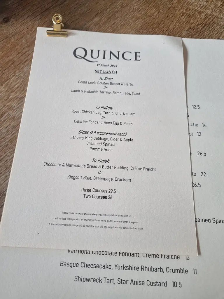 Menu_Quince_Westgate on Sea_image_1