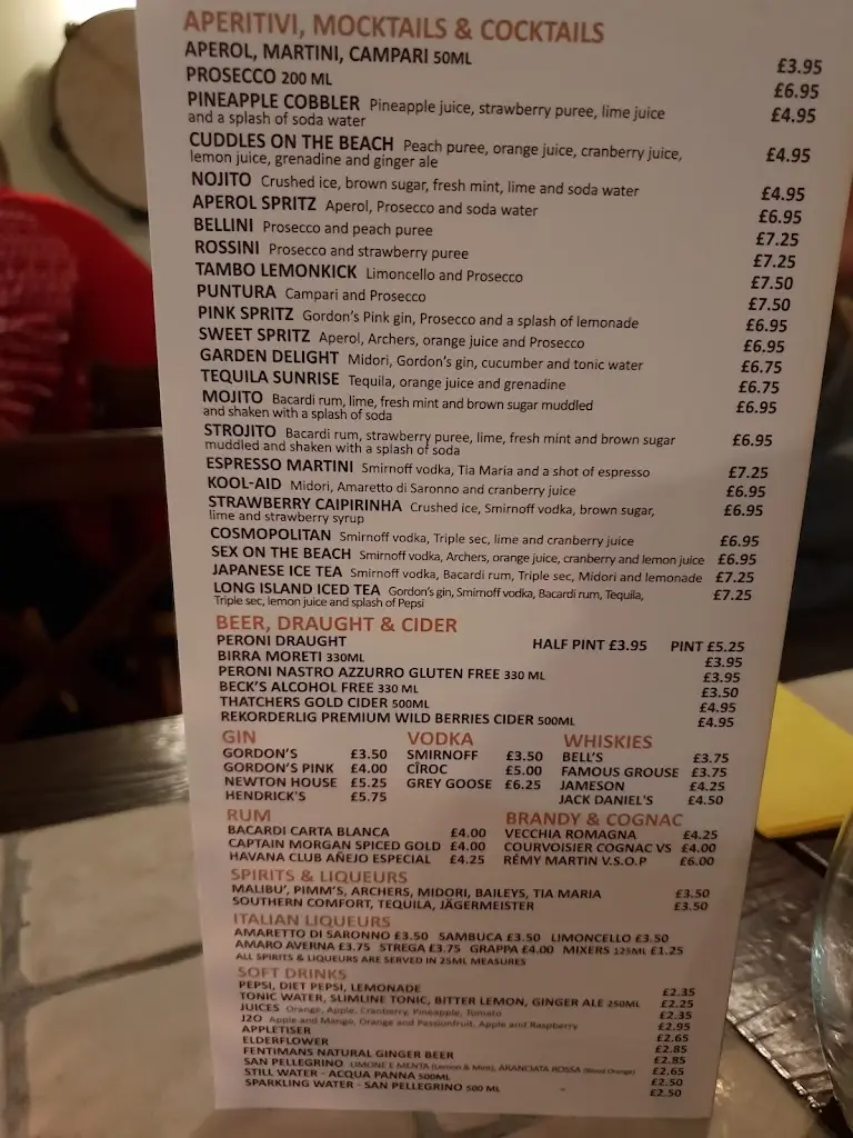 Menu_Tamburino_West Coker_image_2