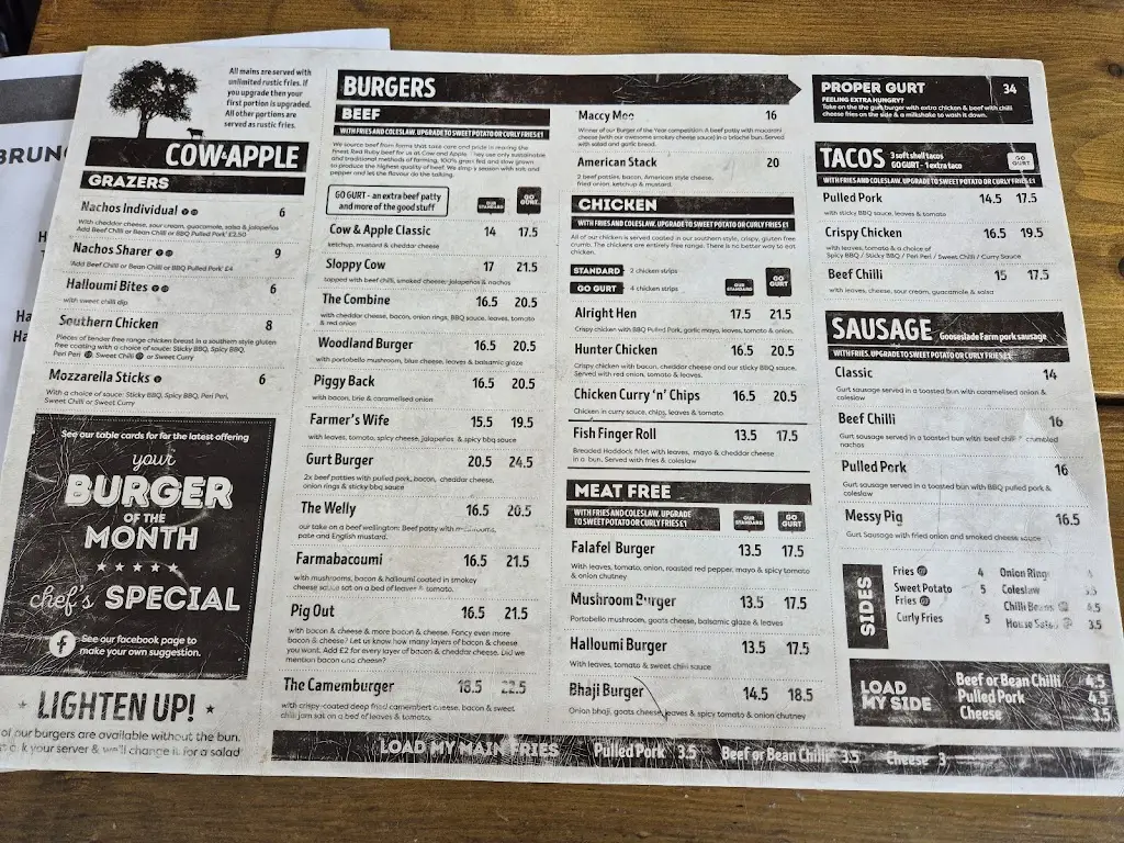 Menu_Cow & Apple_West Coker_image_1