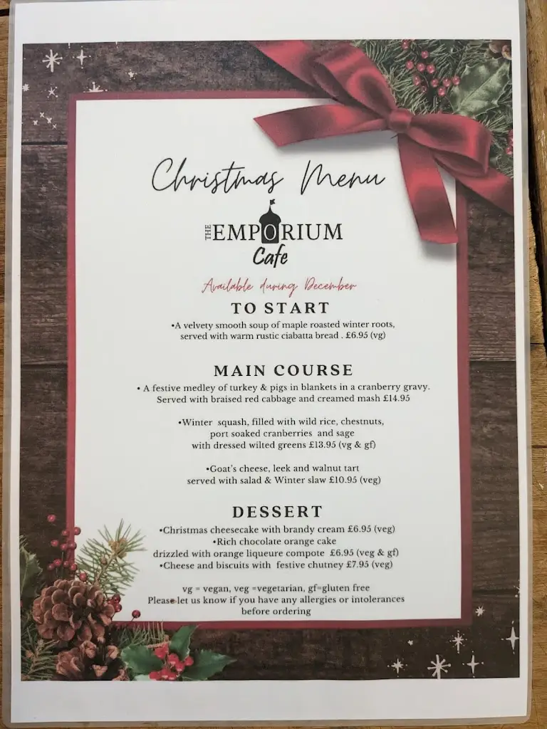 Menu_The Emporium Cafe_West Coker_immagine_1