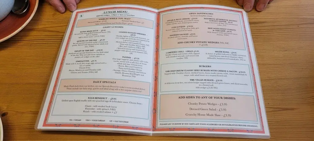 Menu_The Emporium Cafe_West Coker_immagine_2