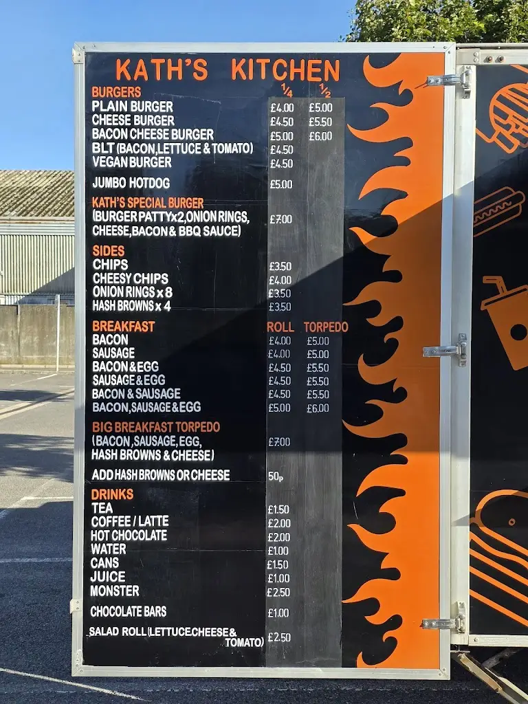 Menu_Kath's Kitchen_West Coker_image_1