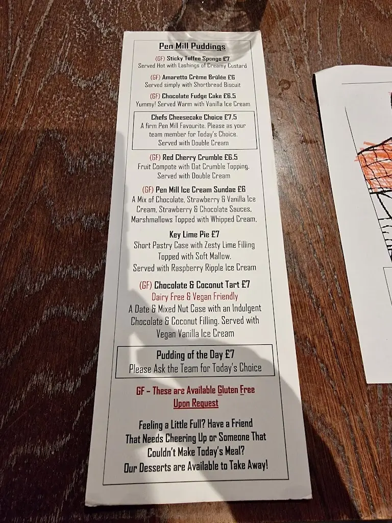 Menu_Pen Mill Hotel_West Coker_image_3