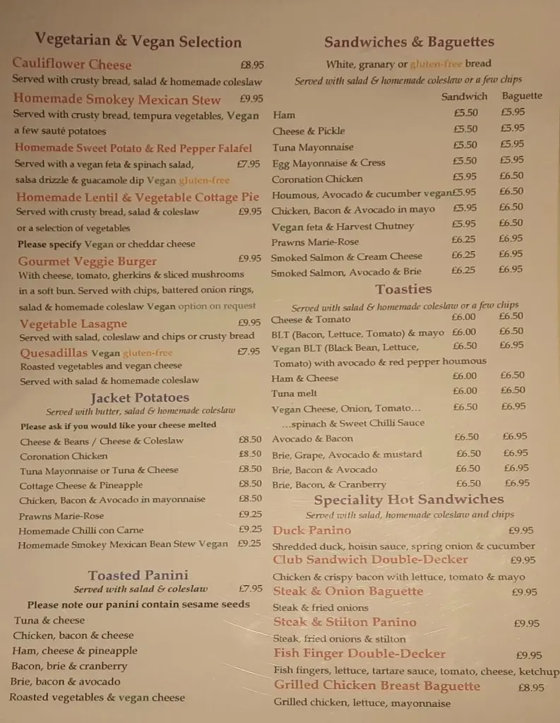 Menu_Cafe Number 50_West Coker_immagine_1