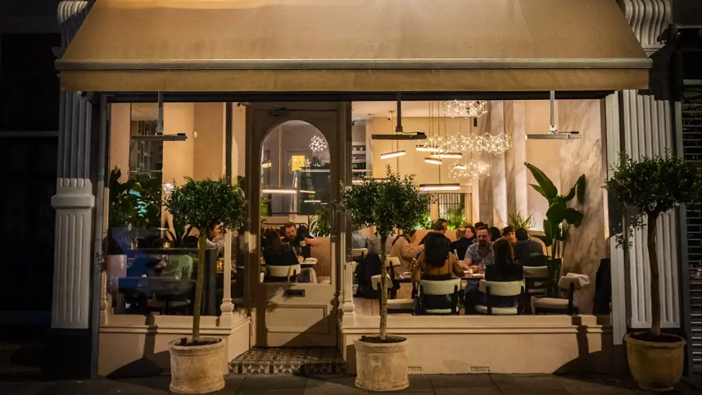 Terra Moderna restaurant in Belsize Park