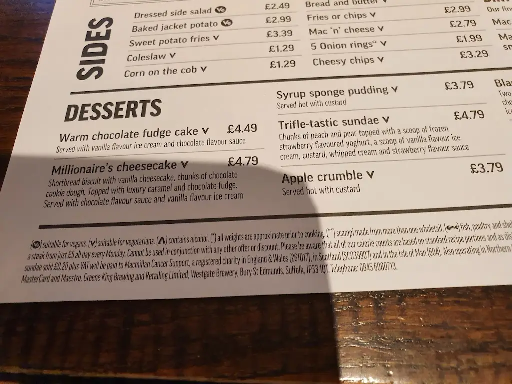 Menu_Bell Inn_West Coker_image_2