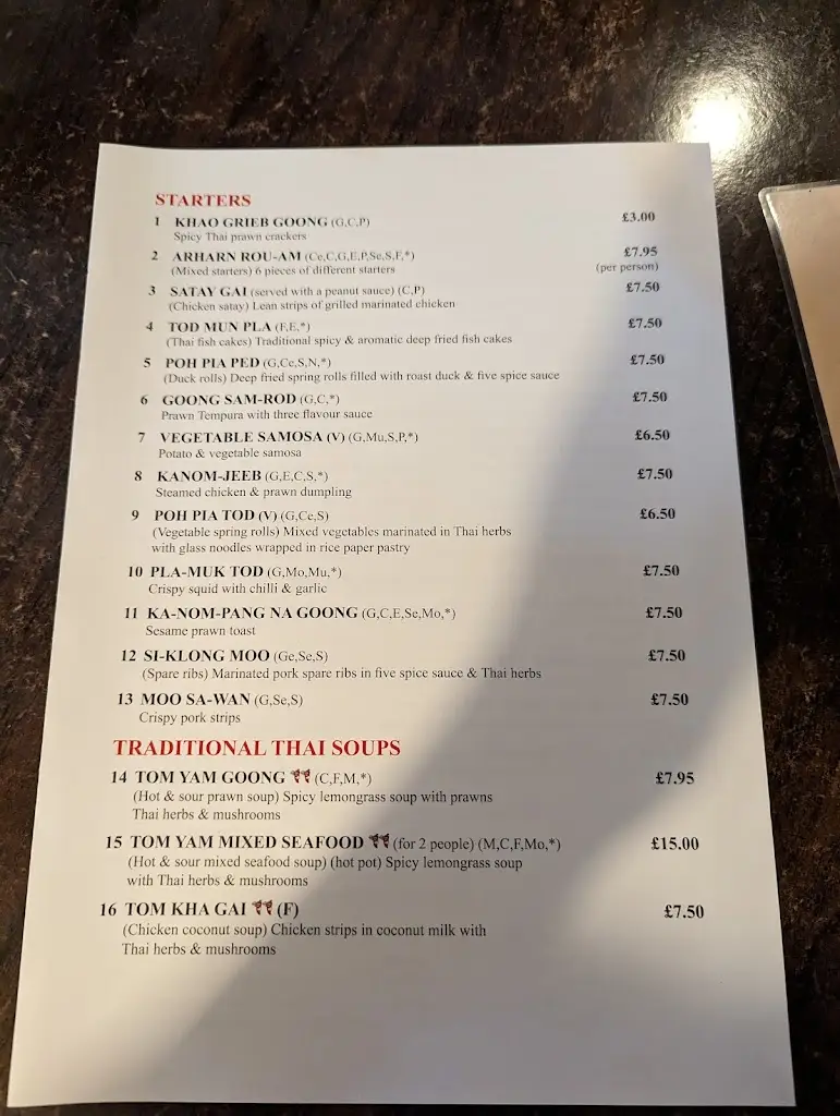 Menu_The George & Dragon_Wendover_image_3