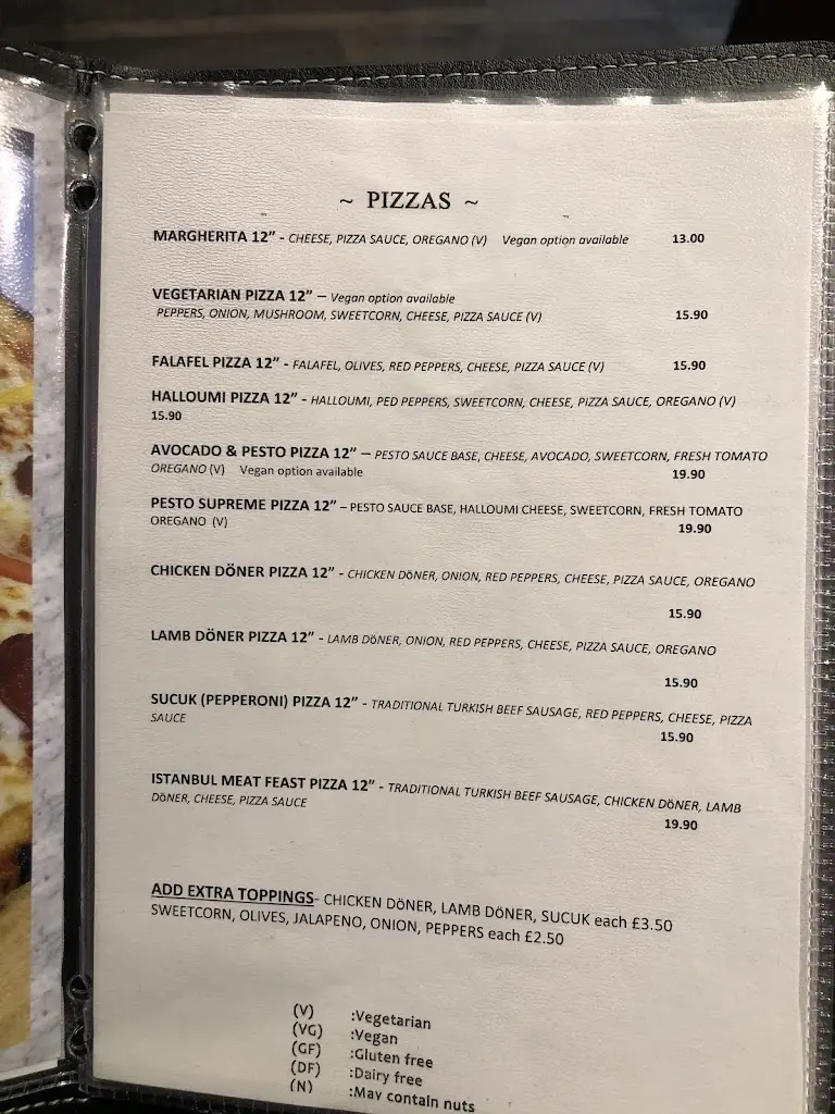 Menu_Istanbul Meze & Grill Bar_Wendover_image_1